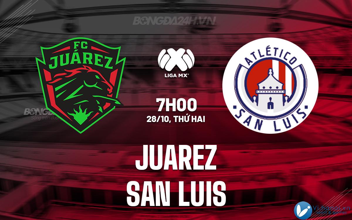 Juarez đấu với San Luis