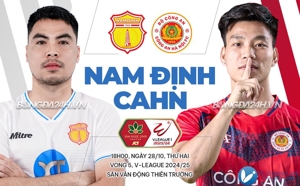 Nam Định vs CAHN FC