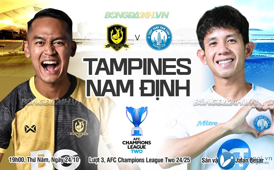 Nam Định vs Tampines Rovers