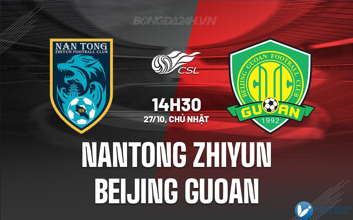 Nam Thông Trí Vận vs Bắc Kinh Guoan