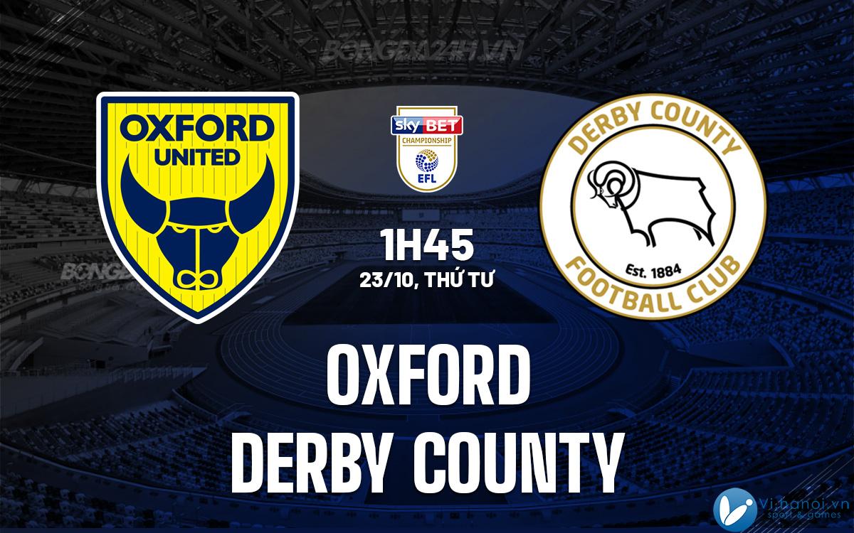 Oxford vs Derby County