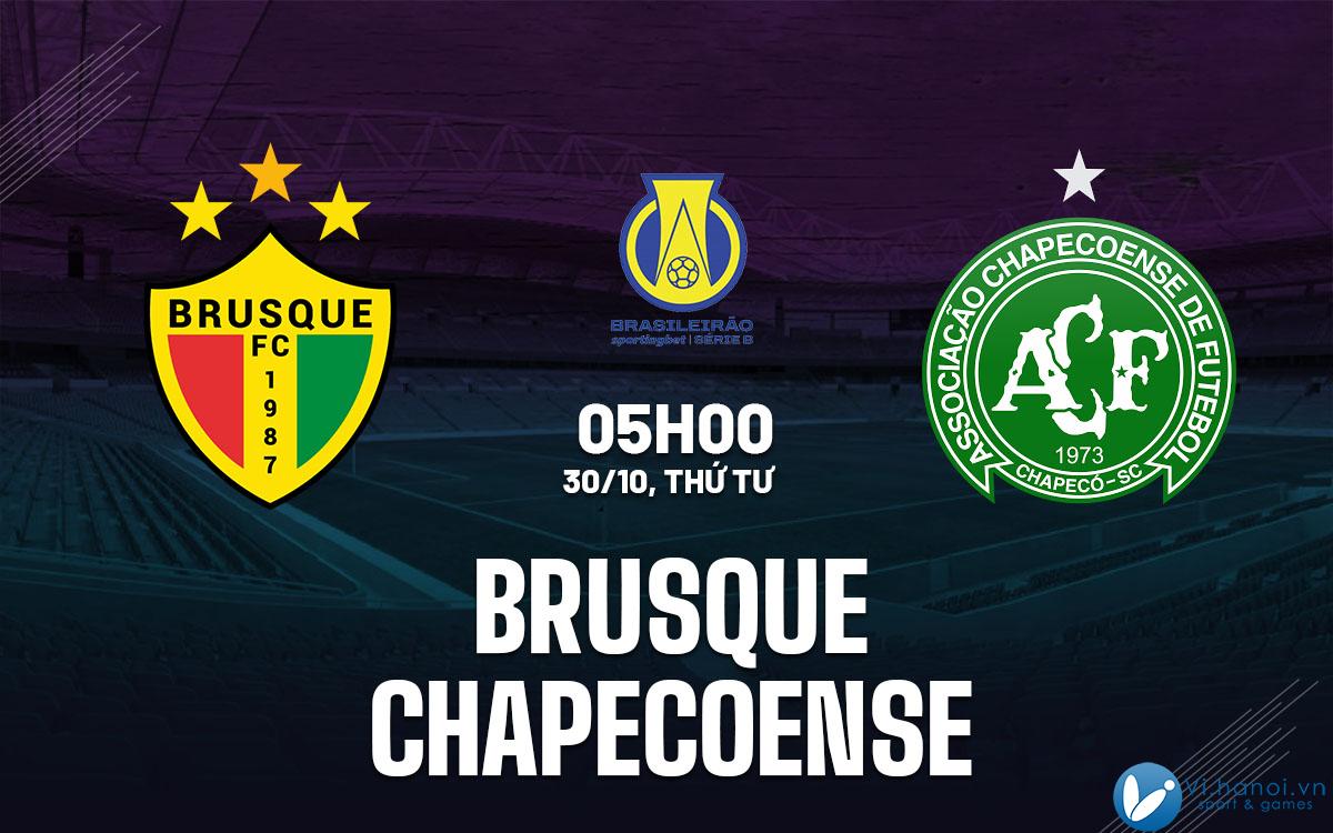 Soi kèo bóng đá Brusque vs Chapecoense hôm nay 2 Brazil