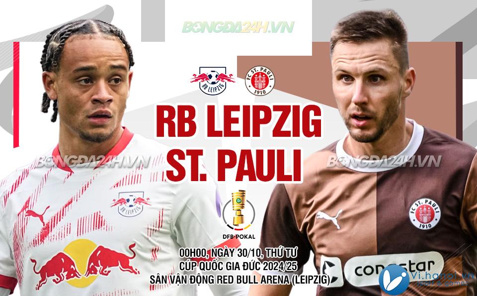 Dự đoán bóng đá trận Leipzig vs StPauli cúp quốc gia hôm nay