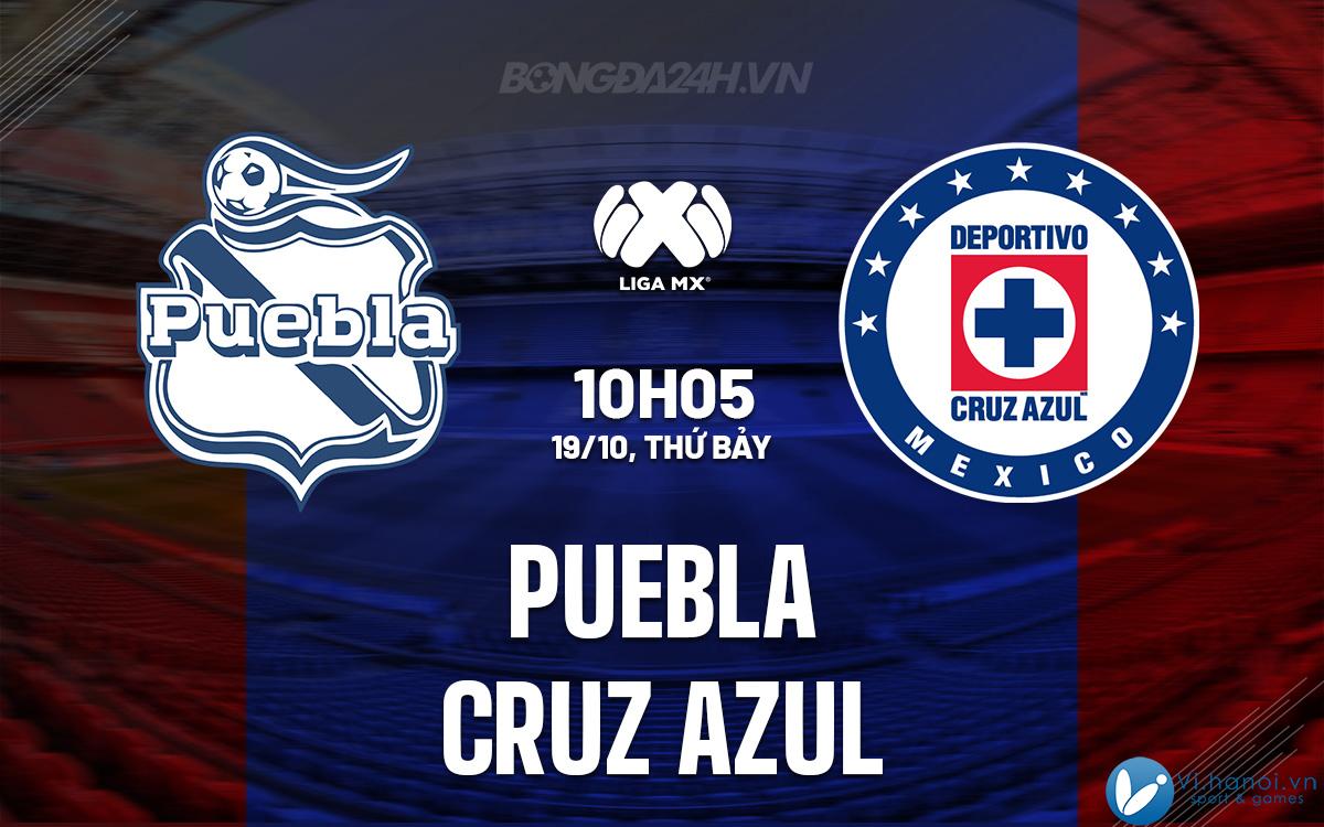 Puebla đấu với Cruz Azul