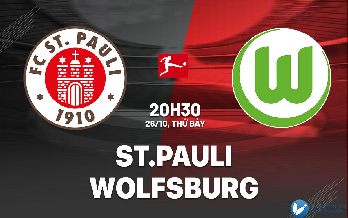 Dự đoán bóng đá StPauli vs Wolfsburg ducqg duc bundesliga hôm nay