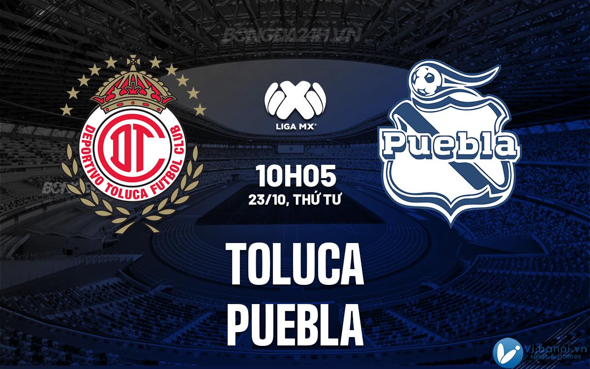 Toluca đấu với Puebla