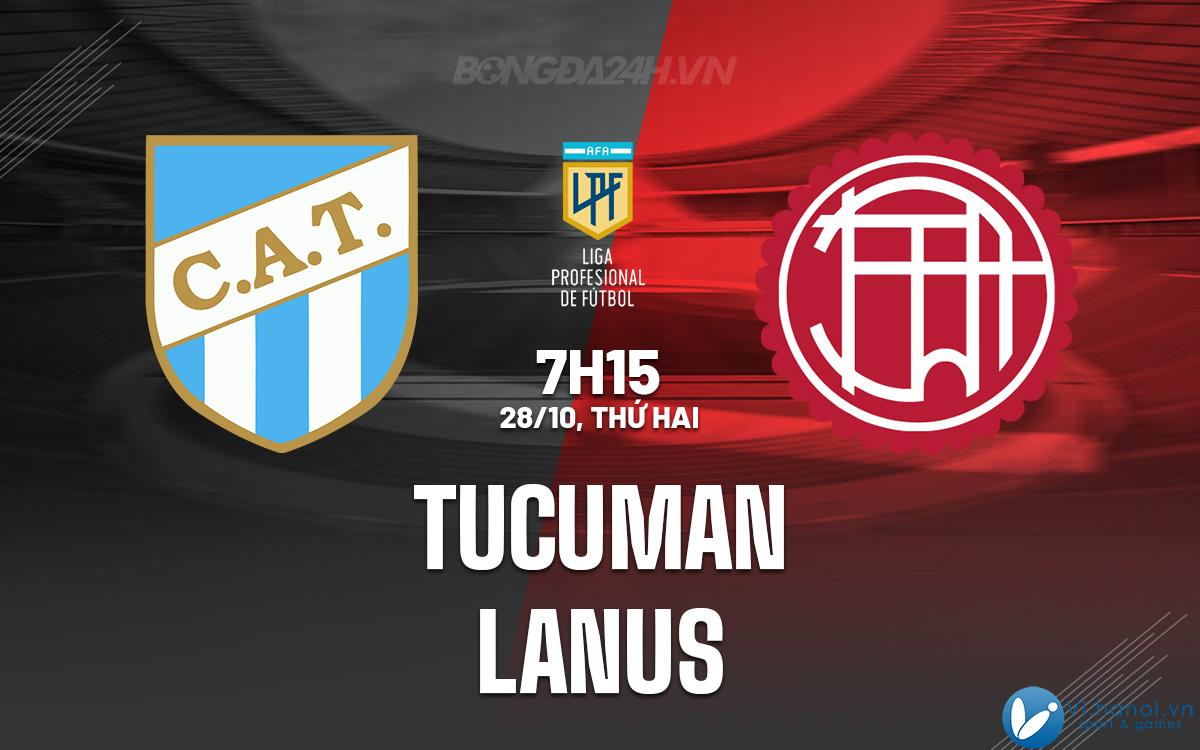 Tucuman đấu với Lanus