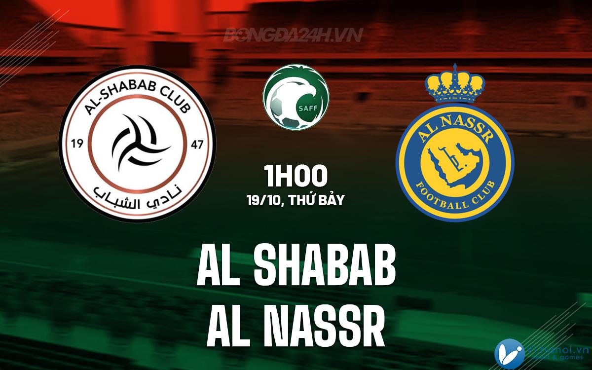 Al Shabab vs Al Nasr