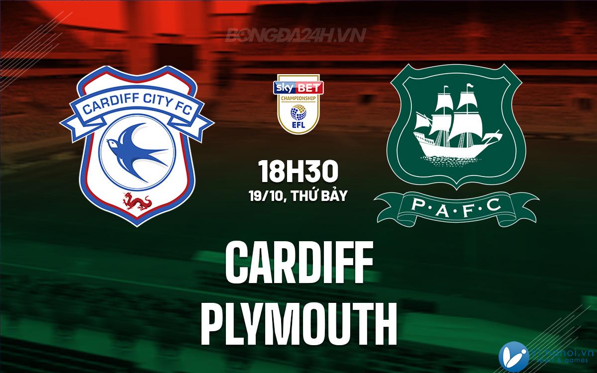 Cardiff đấu với Plymouth