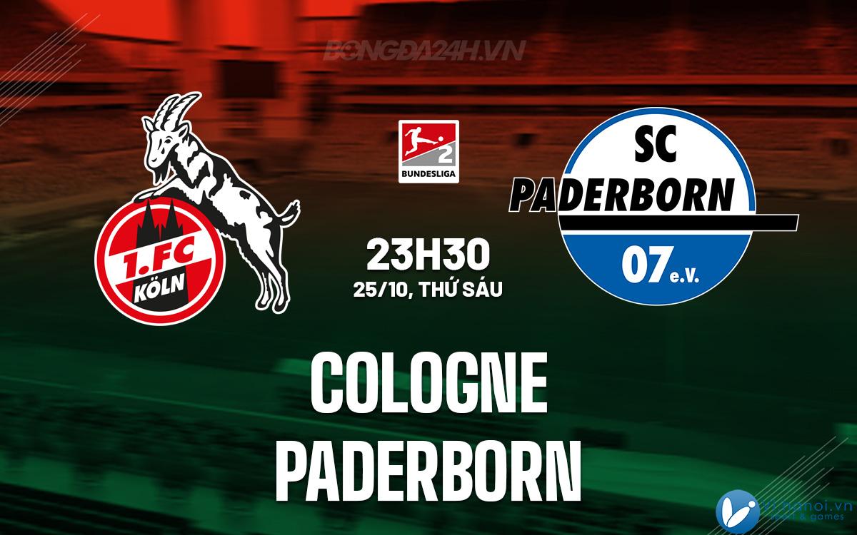 Köln vs Paderborn