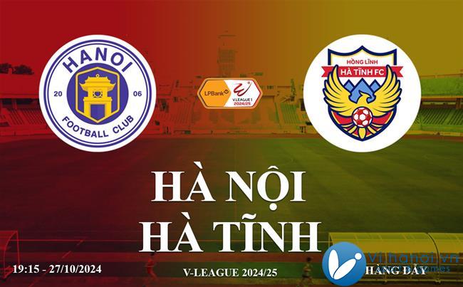 Link xem trực tiếp Hà Nội vs Hà Tĩnh (V-League 2024/25)