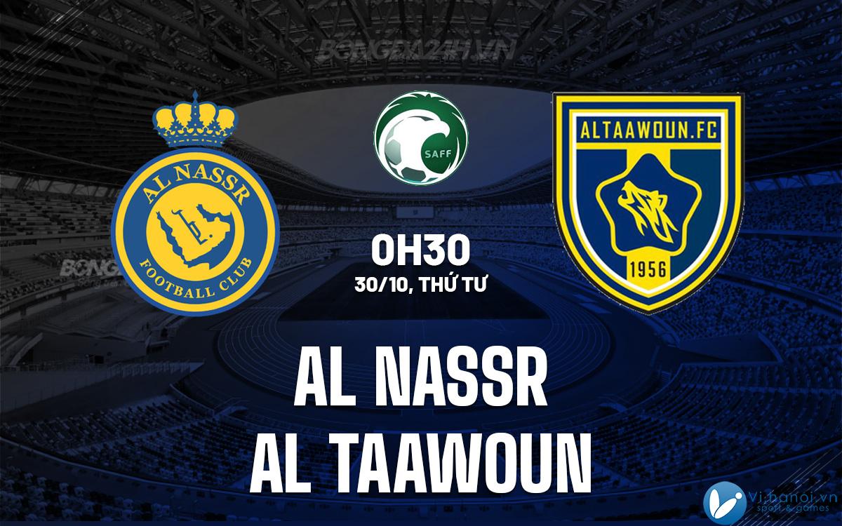 Al Nassr vs Al Taawoun