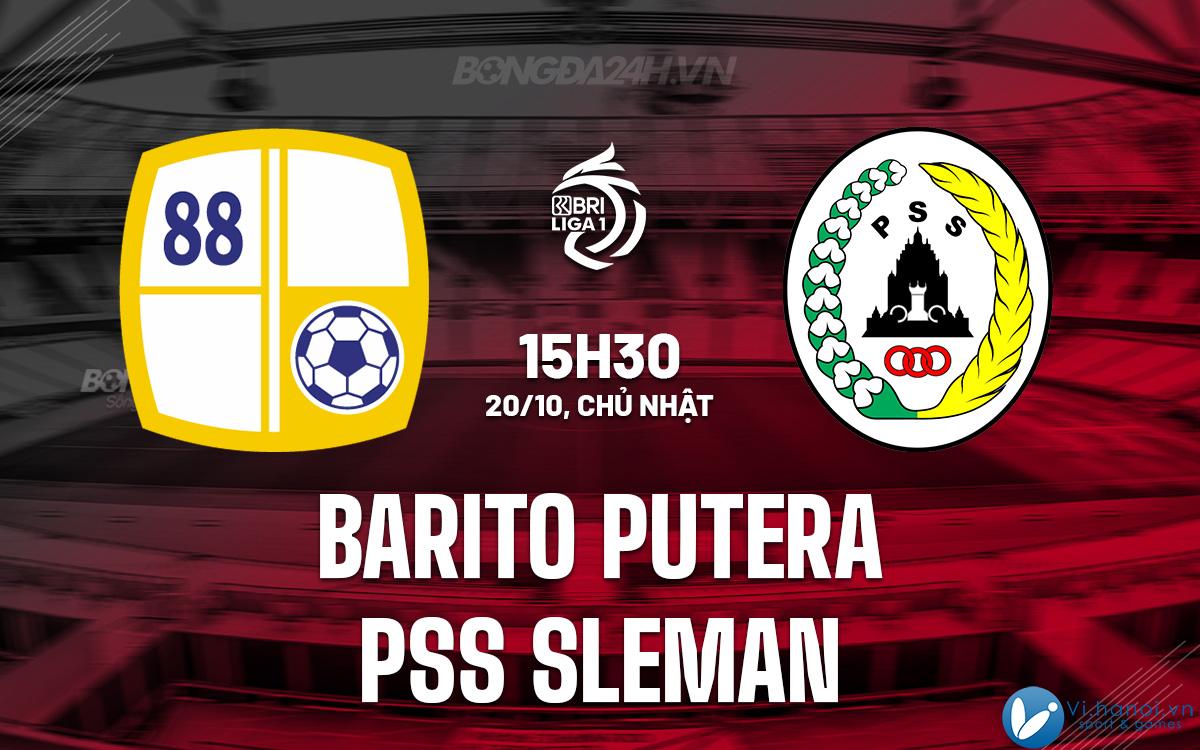 Barito Putera vs PSS Sleman