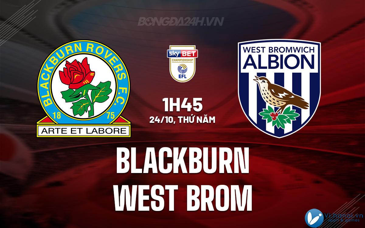 Blackburn vs West Brom