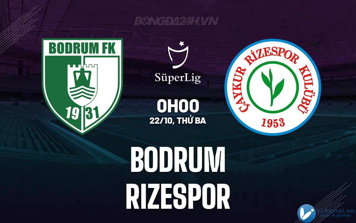 Bodrum vs Rizespor