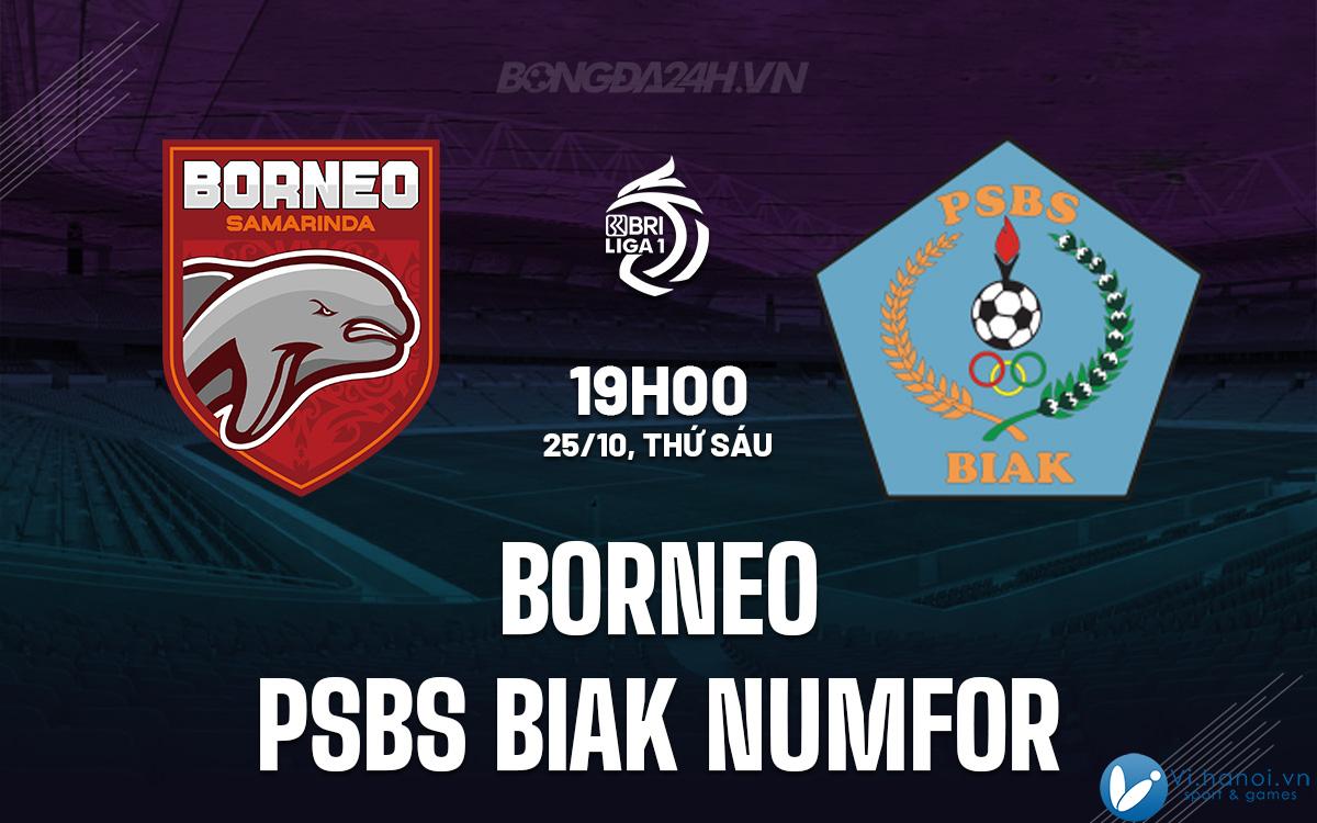 Borneo vs PSBS Biak Numfor