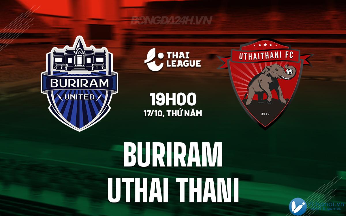 Buriram vs Uthai Thani