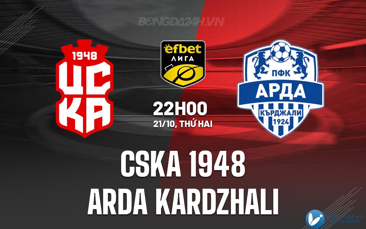 CSKA 1948 vs Arda Kardzhali