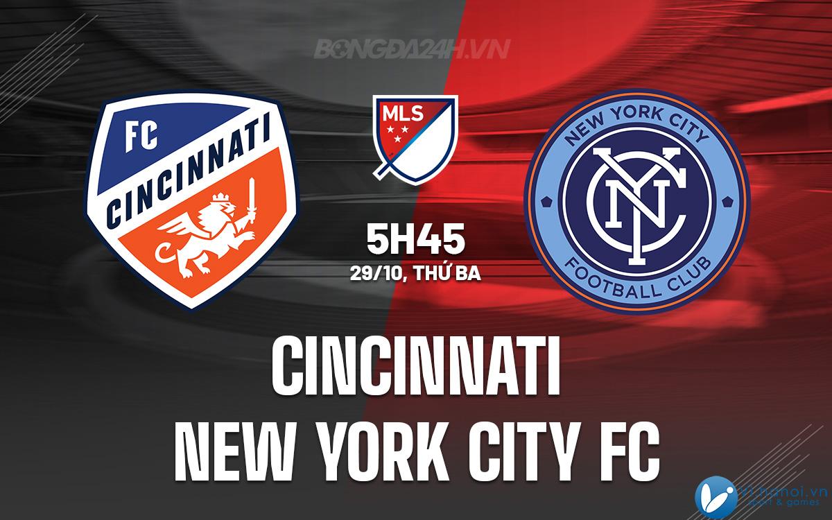 Cincinnati vs Thành phố New York FC