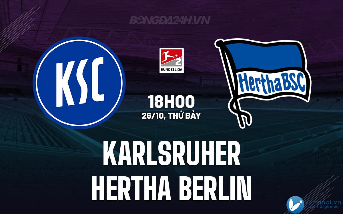 Karlsruher vs Hertha Berlin