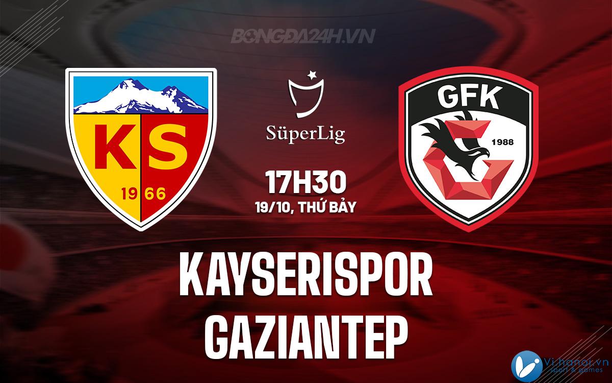 Kayserispor vs Gaziantep