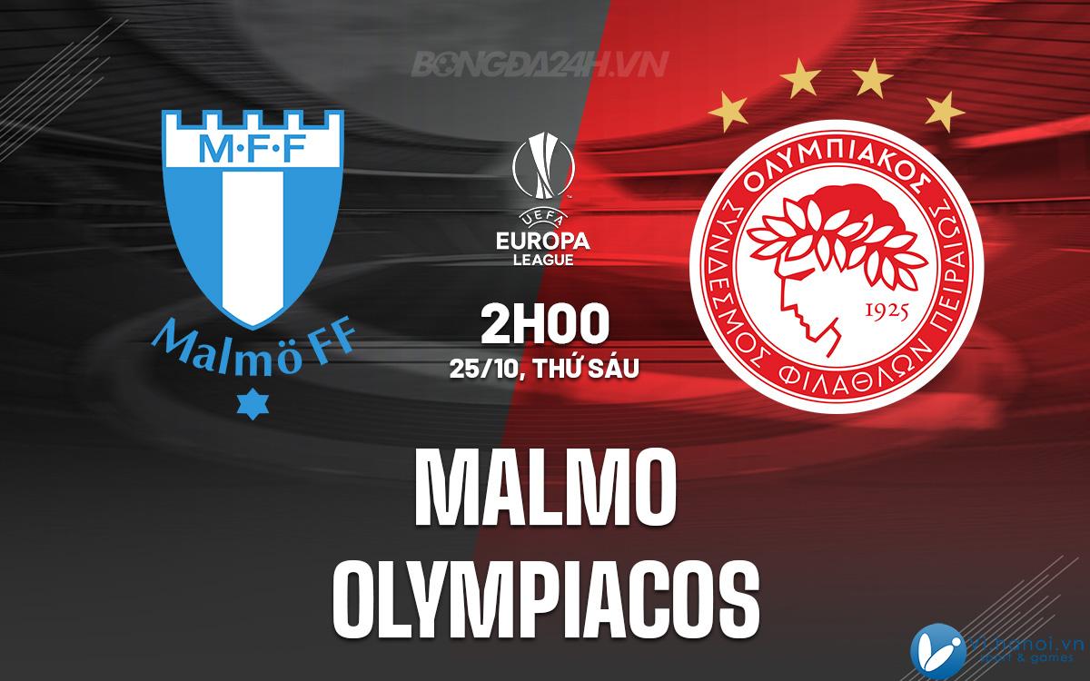 Malmo đấu với Olympiacos