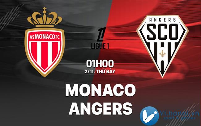 Soi kèo bóng đá Monaco vs Angers vdqg phap ligue 1 hôm nay