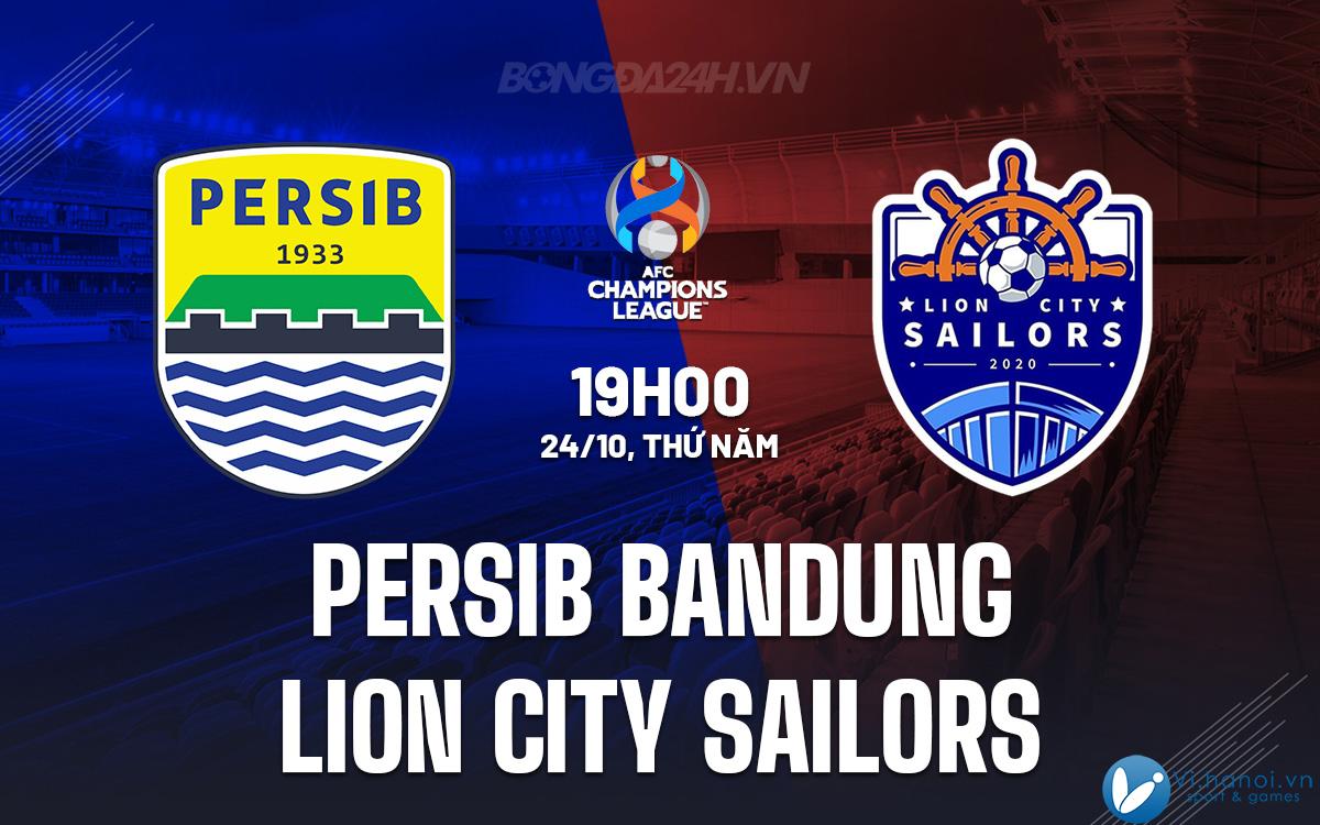 Persib Bandung vs Thủy thủ thành phố sư tử