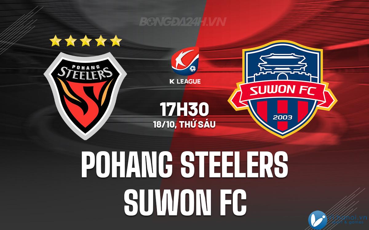 Pohang Steelers vs Suwon FC