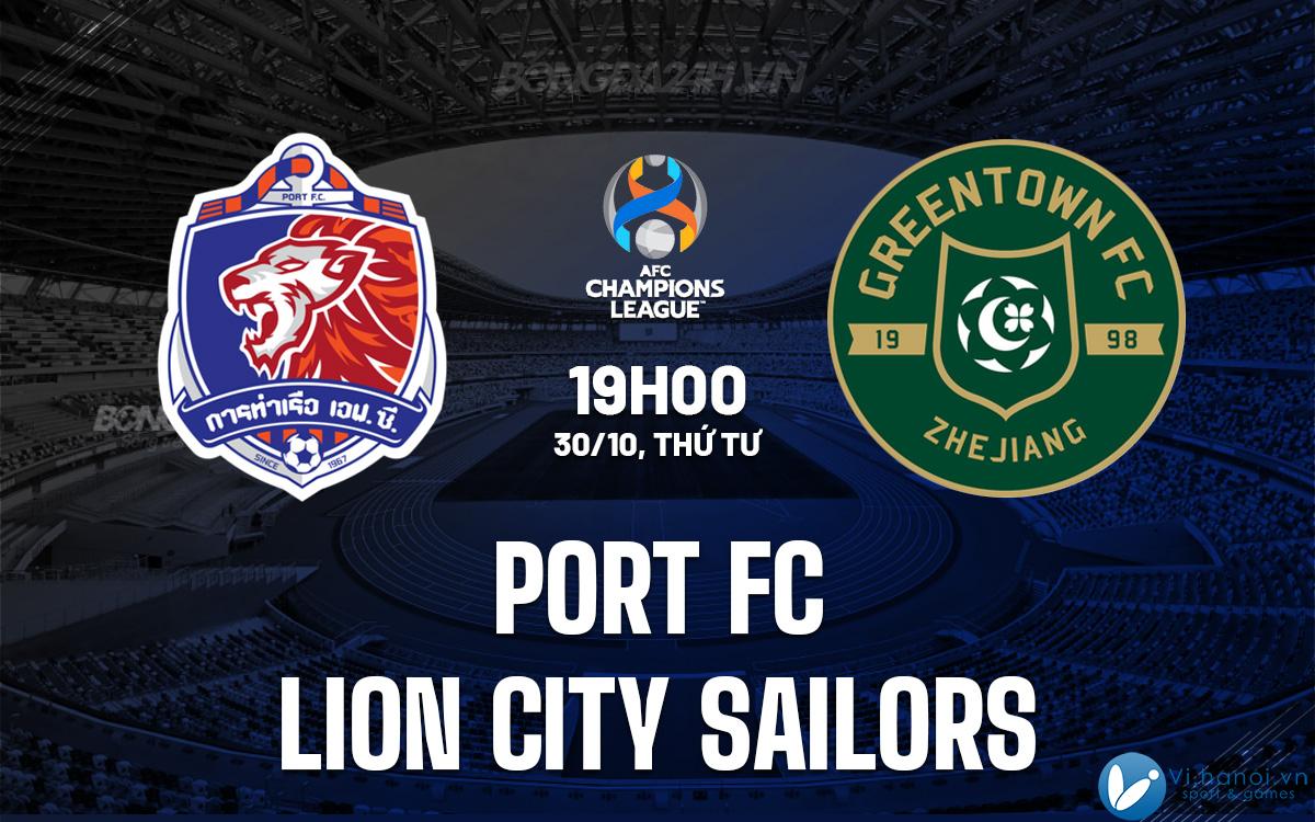 Port FC vs Thủy thủ thành phố Lion