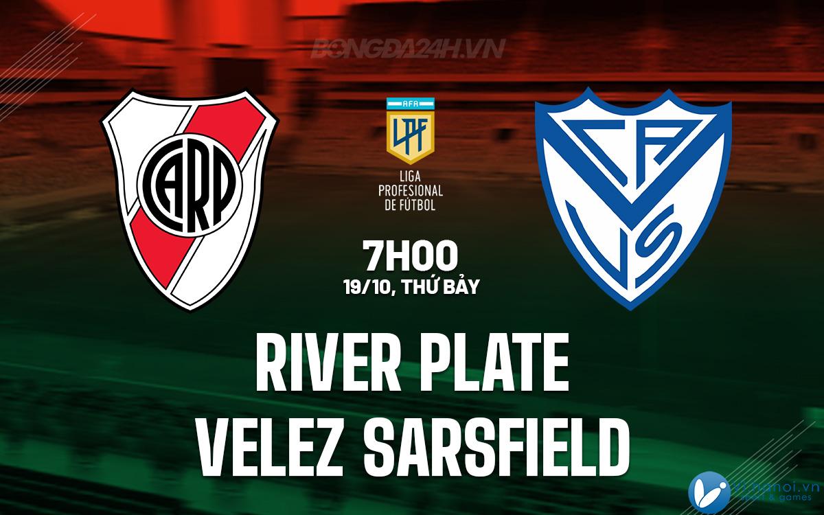 River Plate vs Velez Sarsfield