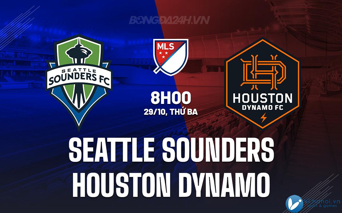 Seattle Sounders đấu với Houston Dynamo