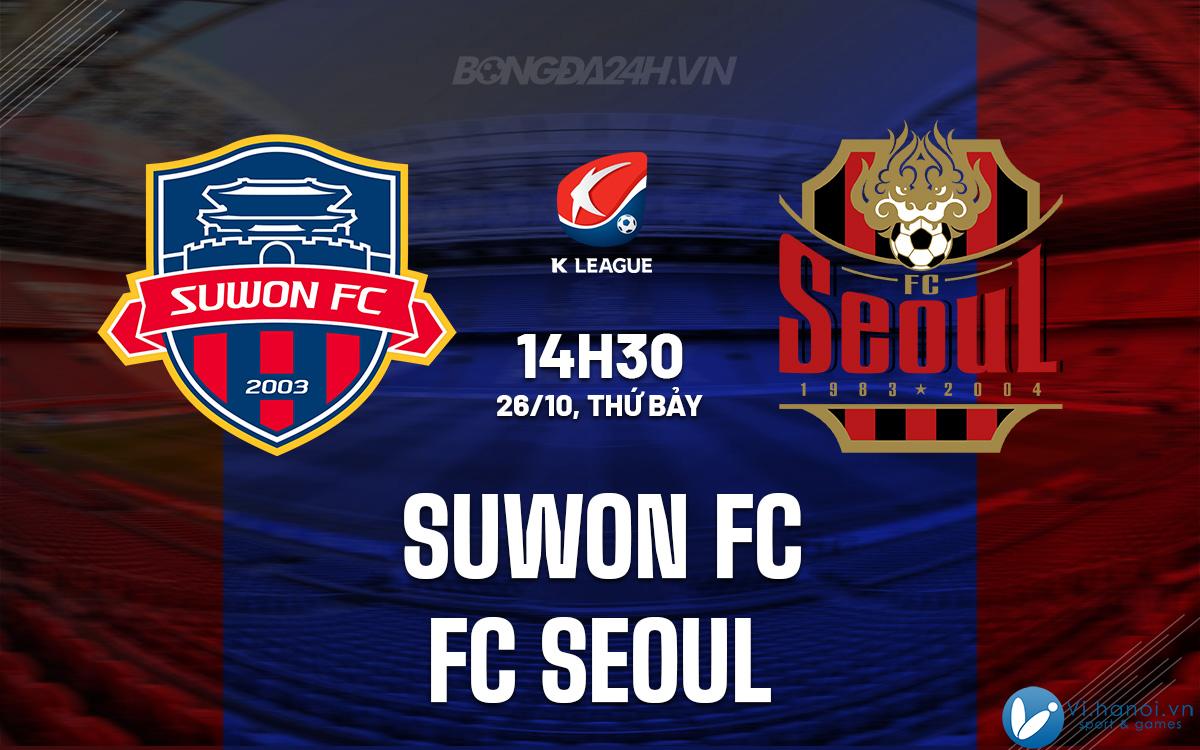 Suwon FC vs FC Seoul