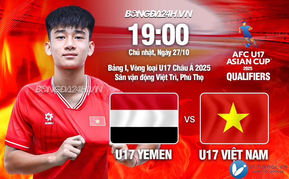 U17 Yemen vs U17 Việt Nam