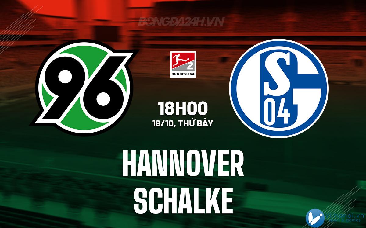 Hannover đấu với Schalke