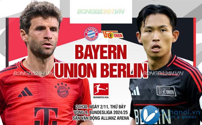 Bayern Munich đấu với Union Berlin