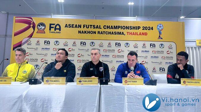 Đội futsal Việt Nam đặt mục tiêu vô địch Đông Nam Á 1