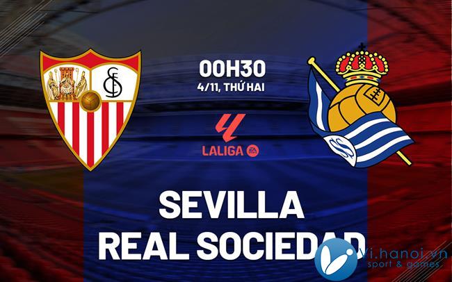 Soi kèo bóng đá Sevilla vs Real Sociedad hôm nay bóng đá Liga