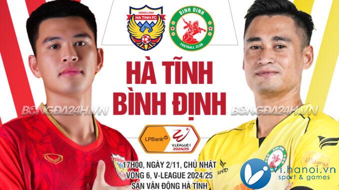 Hà Tĩnh vs Bình Định