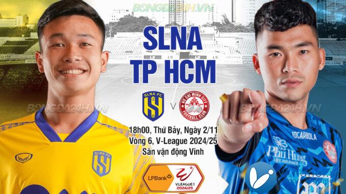 SLNA vs TP.HCM