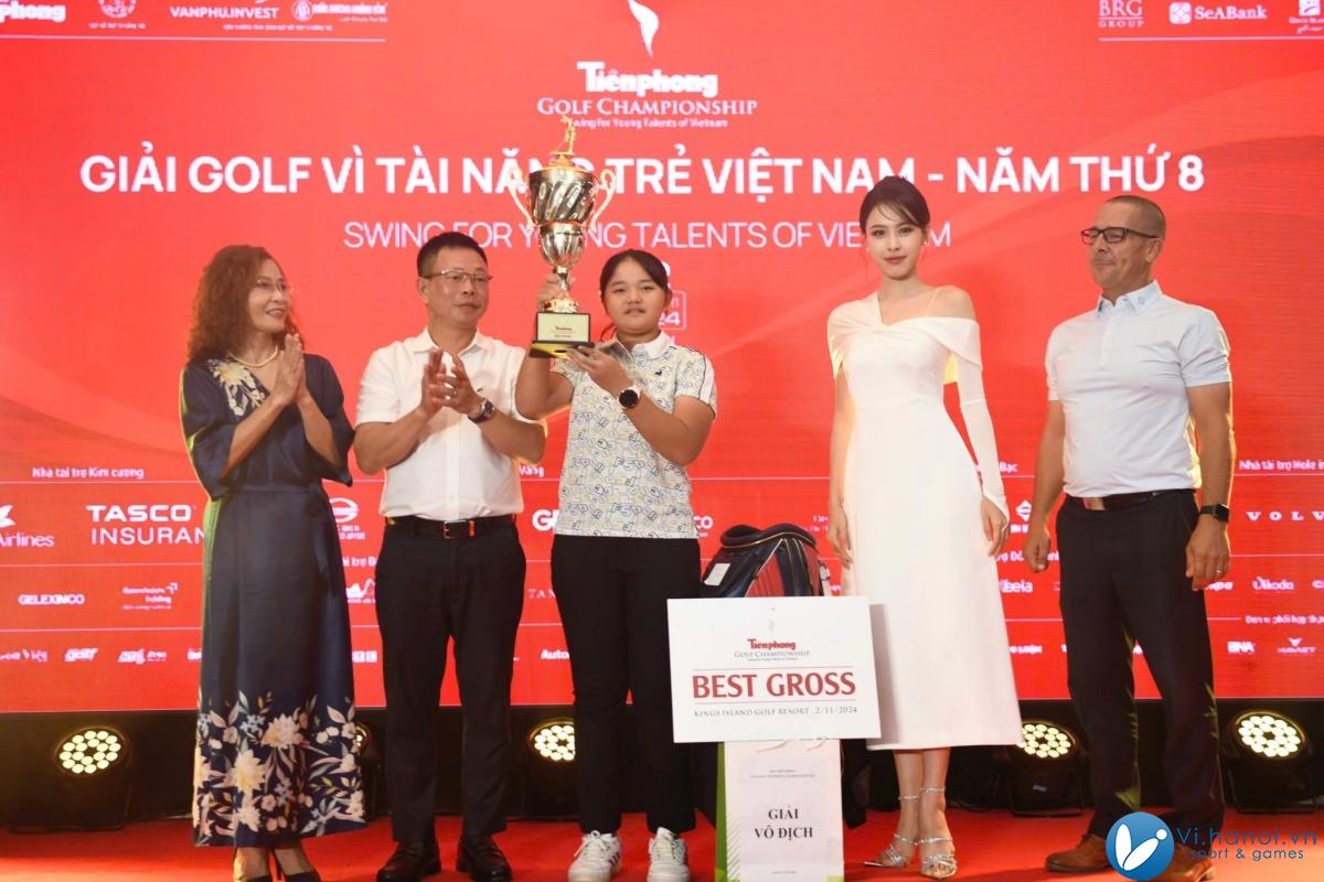 Golfer 12 tuổi vô địch Golf Tiền Phong 2024 2