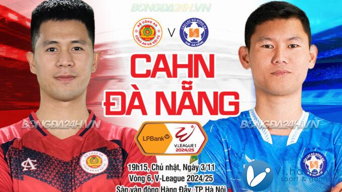 Dinh dưỡng CAHN vs Đà Nẵng