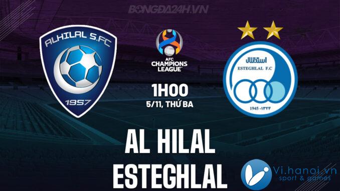 Al Hilal vs Esteghlal