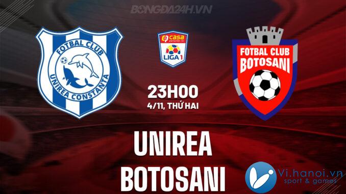 Unirea vs Botosani