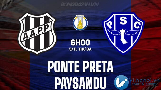 Ponte Preta vs Paysandu