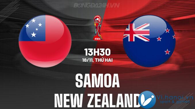 Samoa vs New Zealand