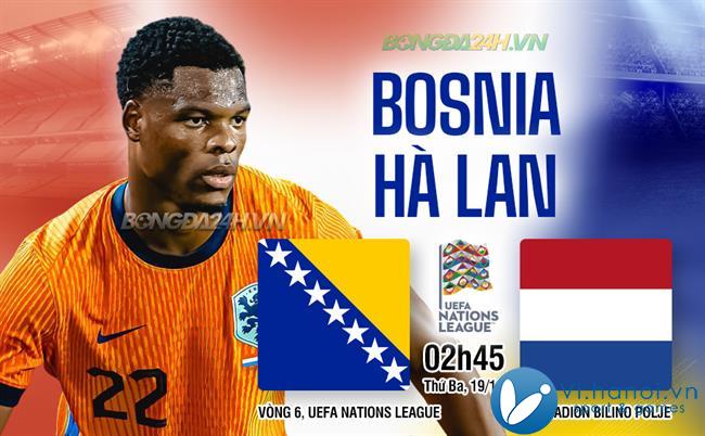 Bosnia vs Hà Lan