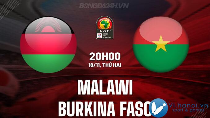 Malawi vs Burkina Faso