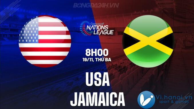 Mỹ vs Jamaica