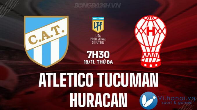 Atletico Tucuman vs Huracan